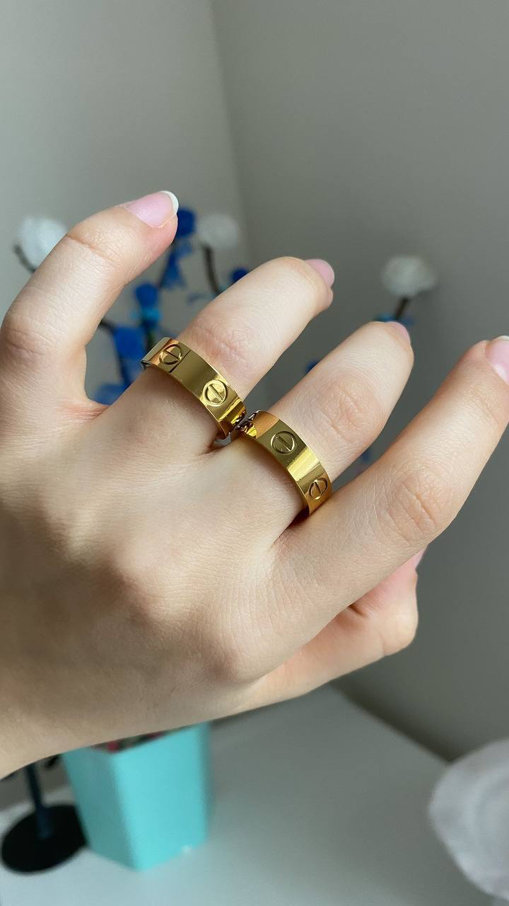Engraved Love Rings