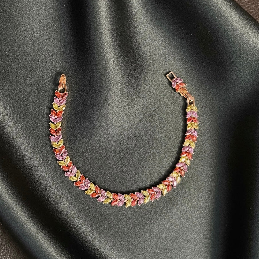 Multicolor Crystal Bracelet