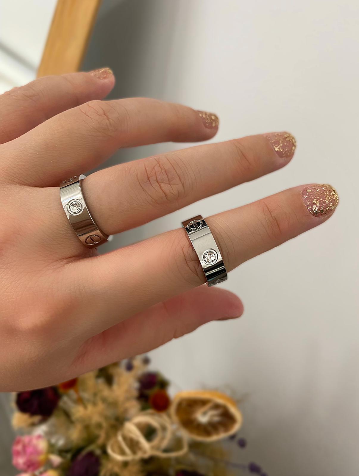 Engraved Love Rings