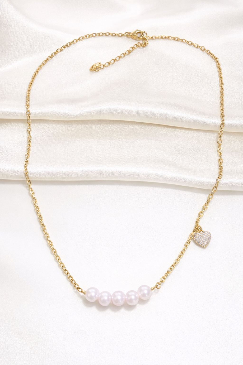 Faux Pearl Necklace
