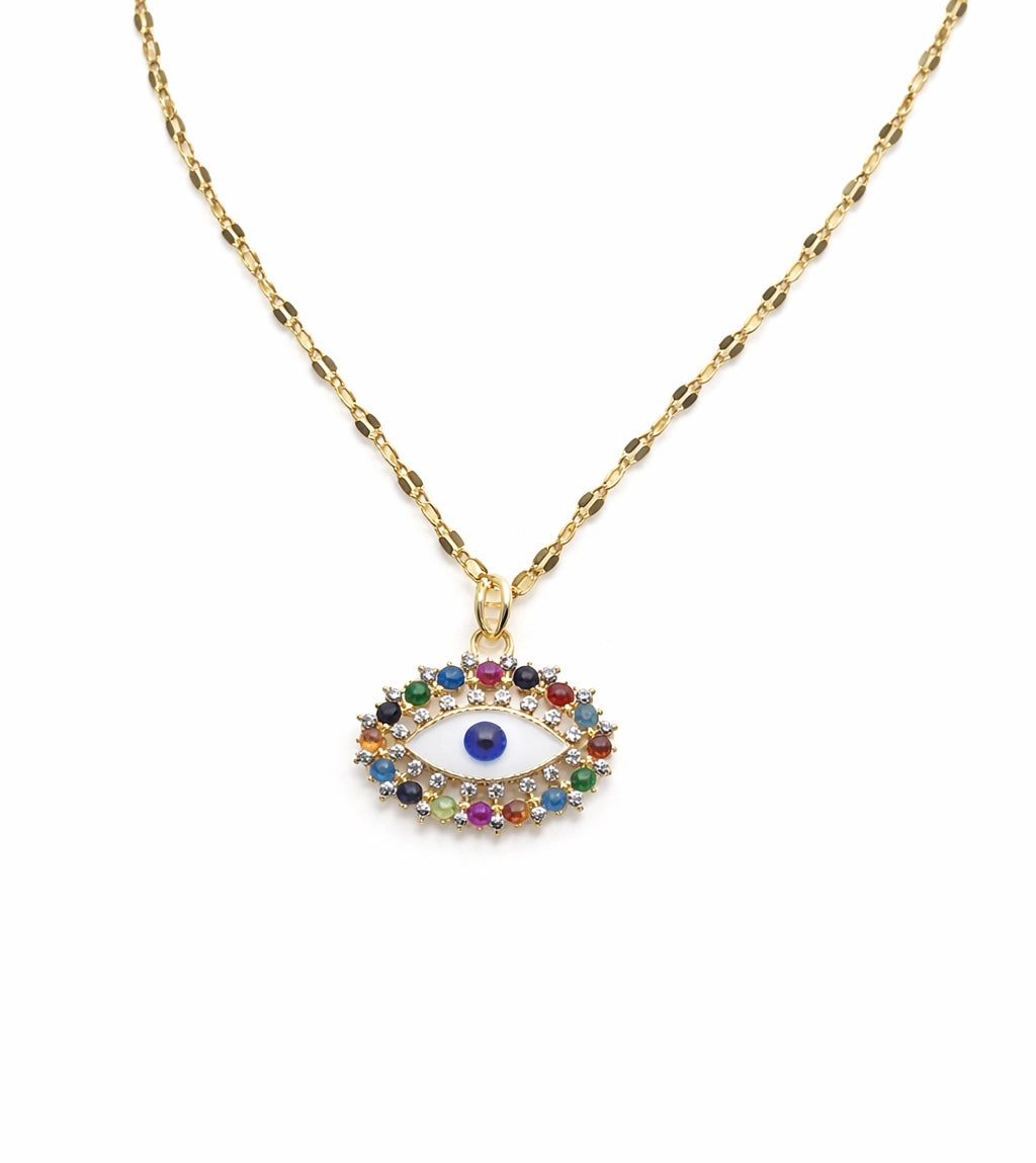 Evil Eye Necklace - Multi
