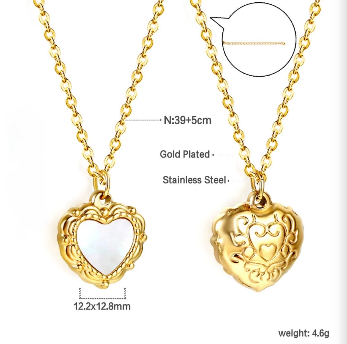 Amora Locket Necklace