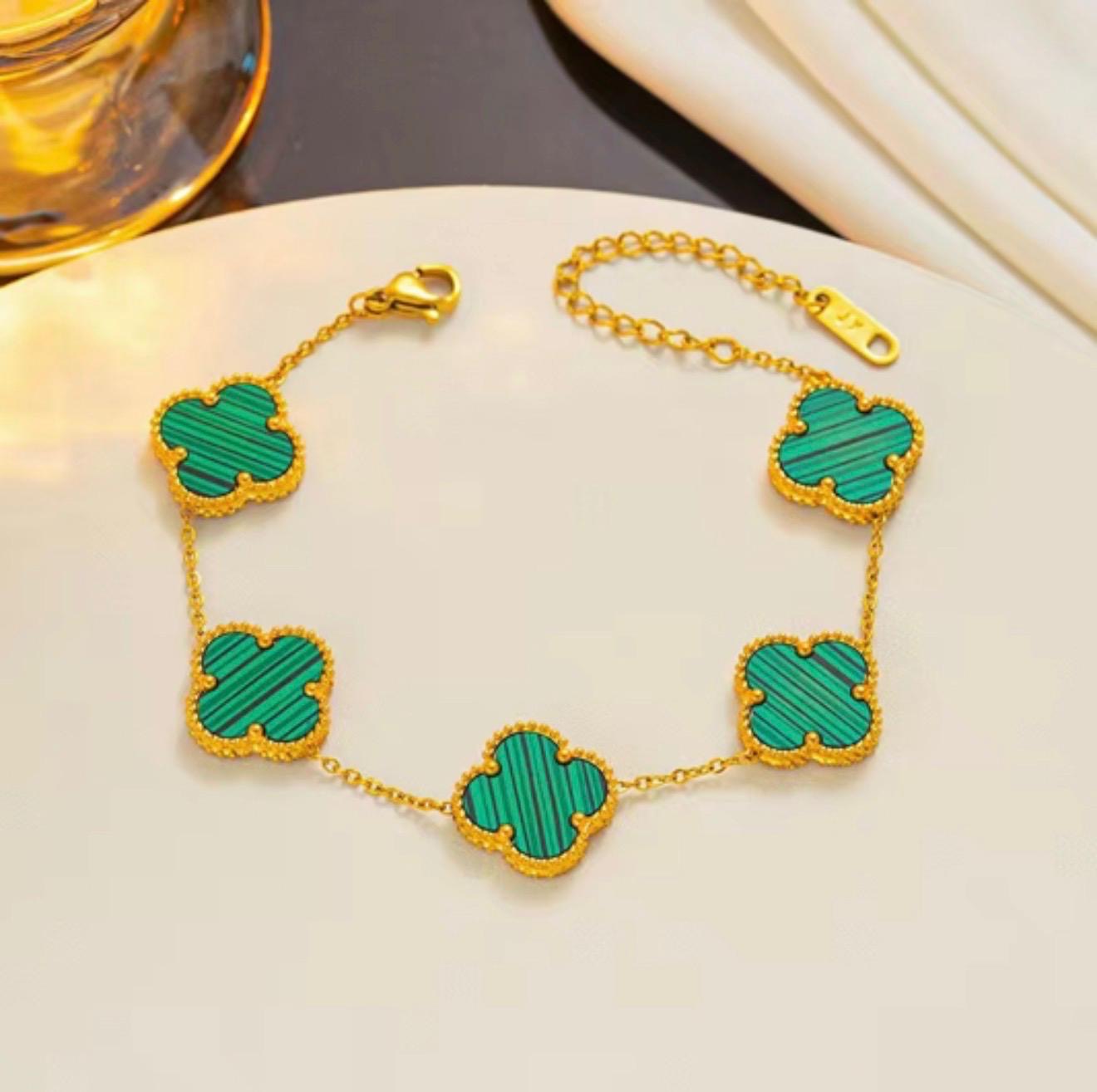15mm Clover Chain Bracelet