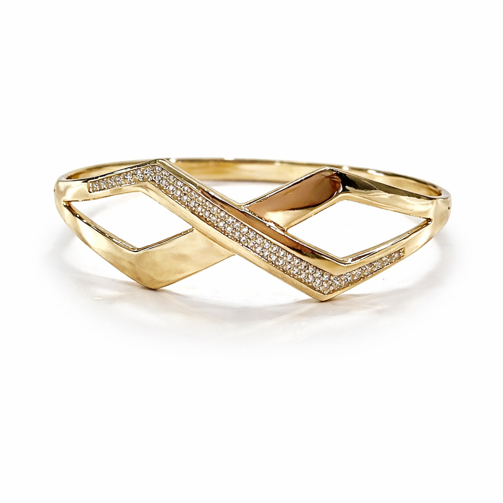 Geometric Diamond Shape Bracelet