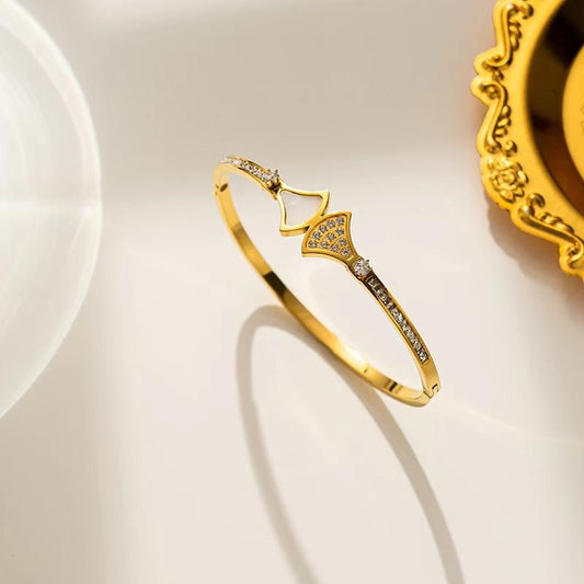 MOP and Zircon Bracelet