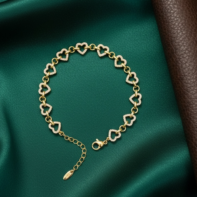 Dainty Heart Bracelet