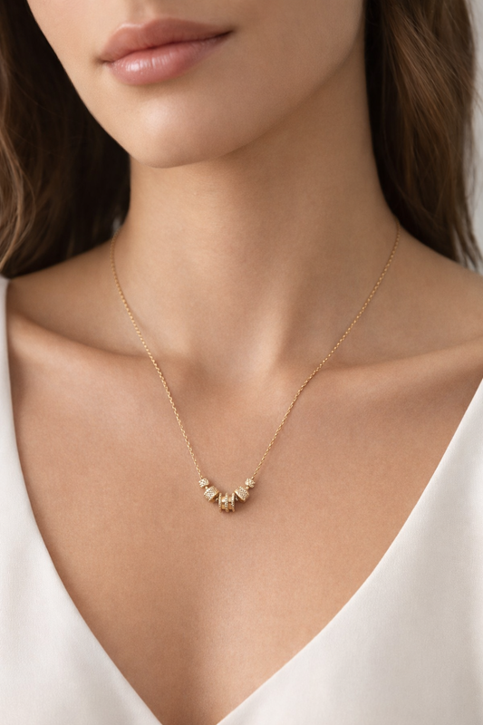 Golden Charms Necklace