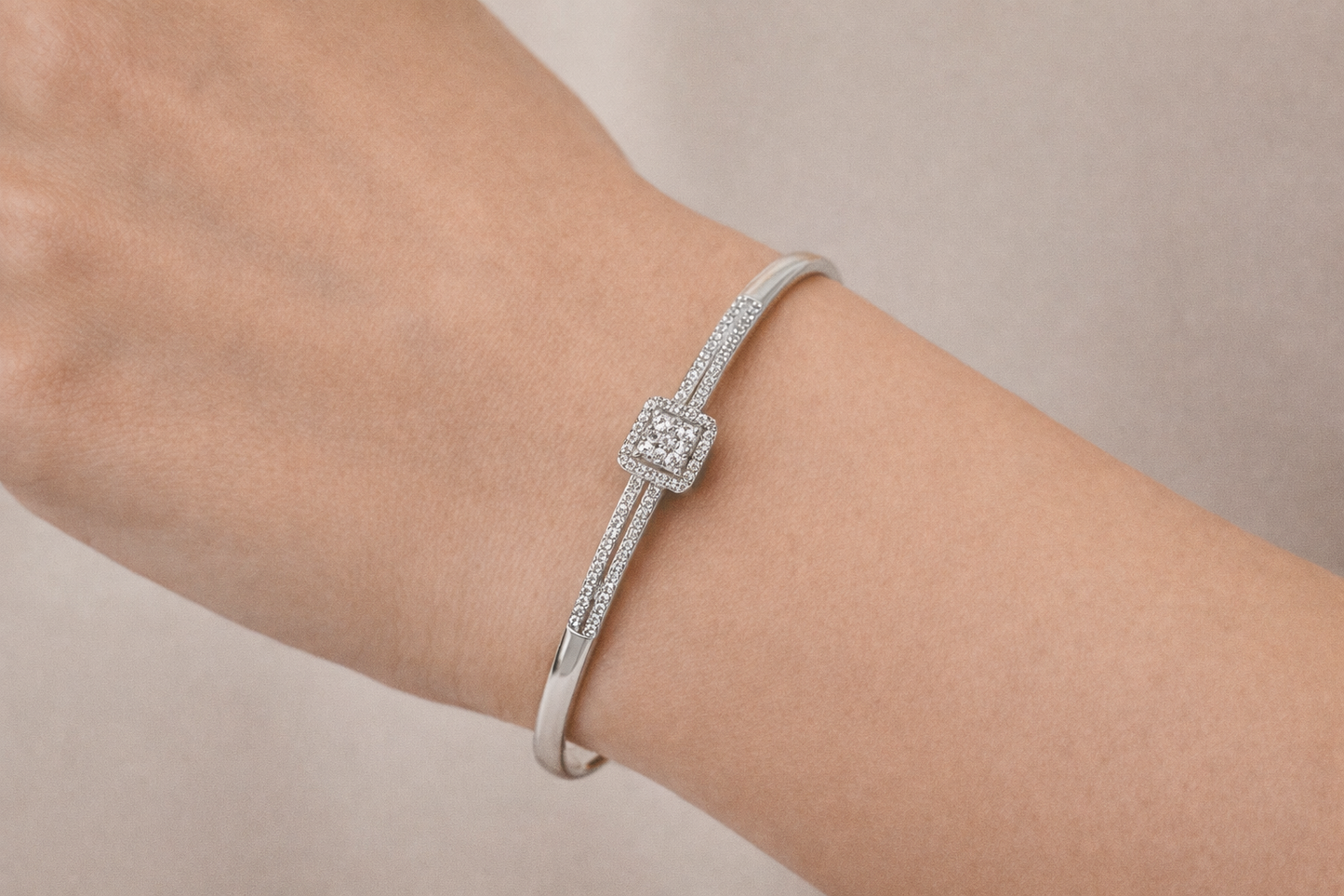 CZ minimalist Bracelet
