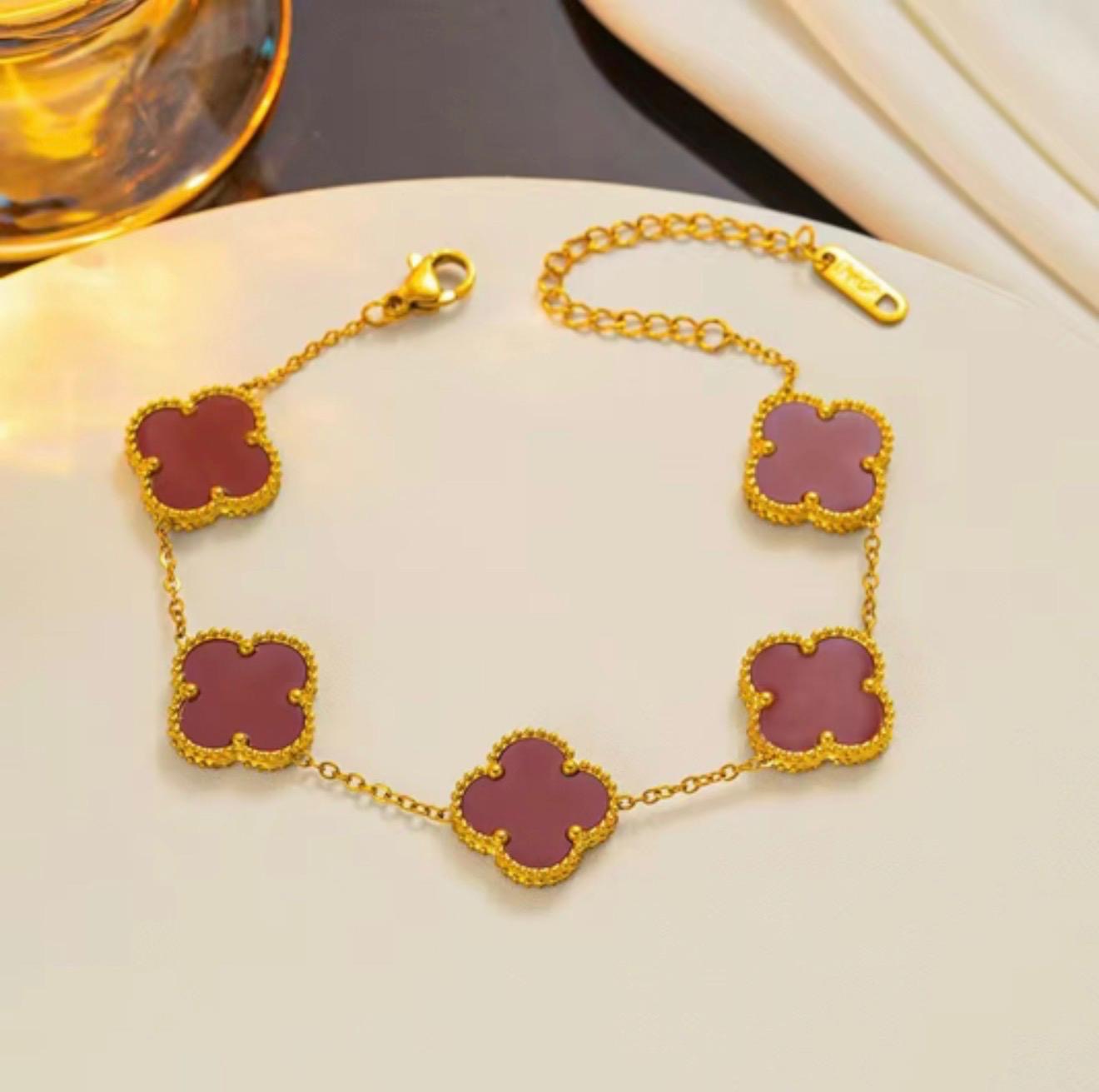 15mm Clover Chain Bracelet
