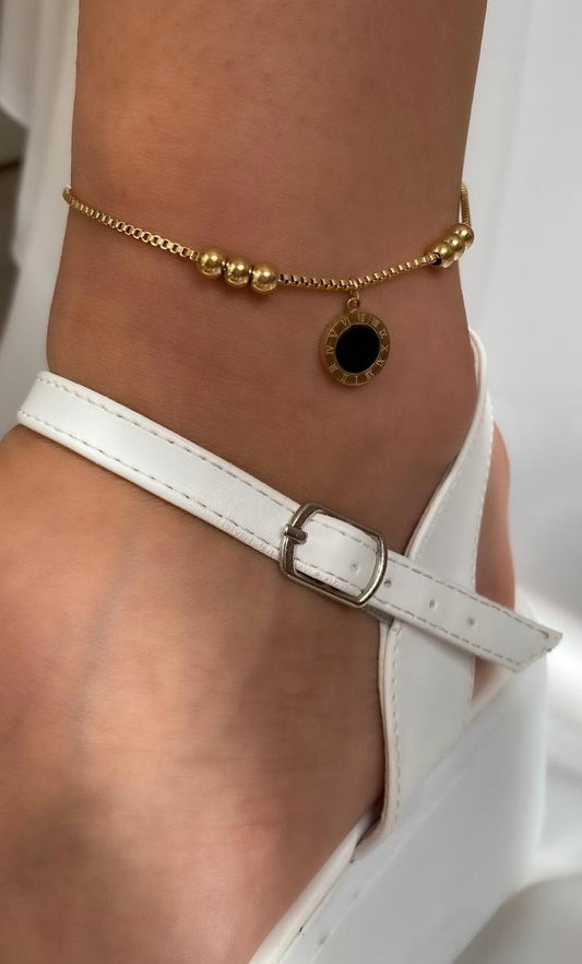 Roma Coin Anklet