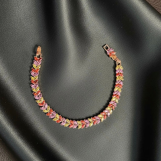 Multicolor Crystal Bracelet