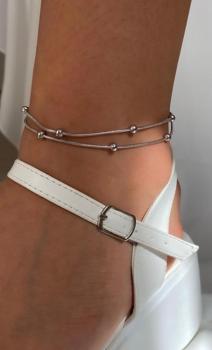 Luna Bead Anklet