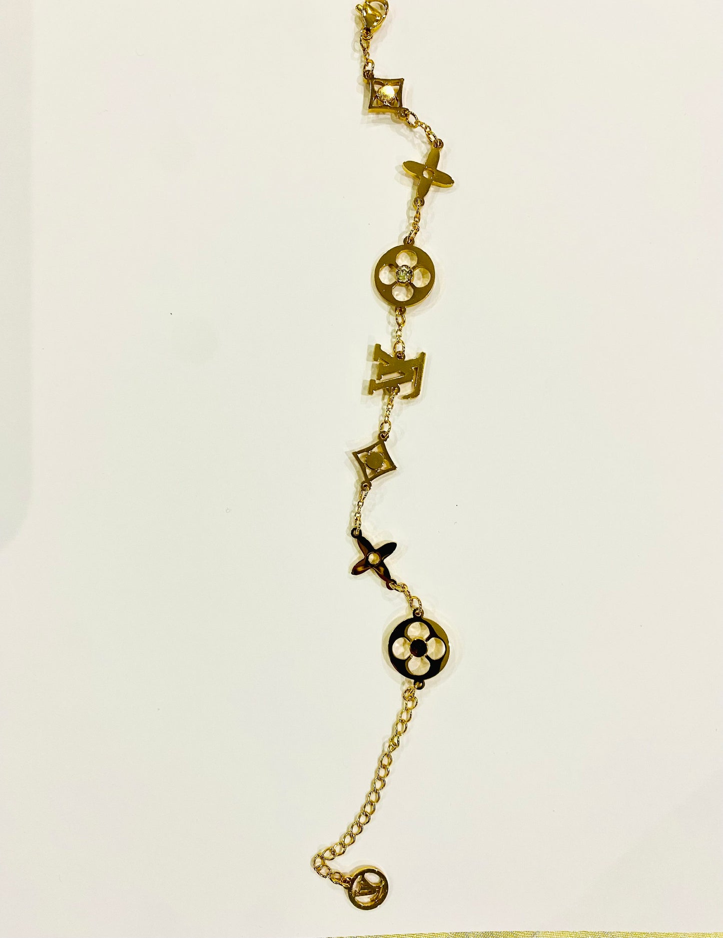 Monogram Chain Bracelet