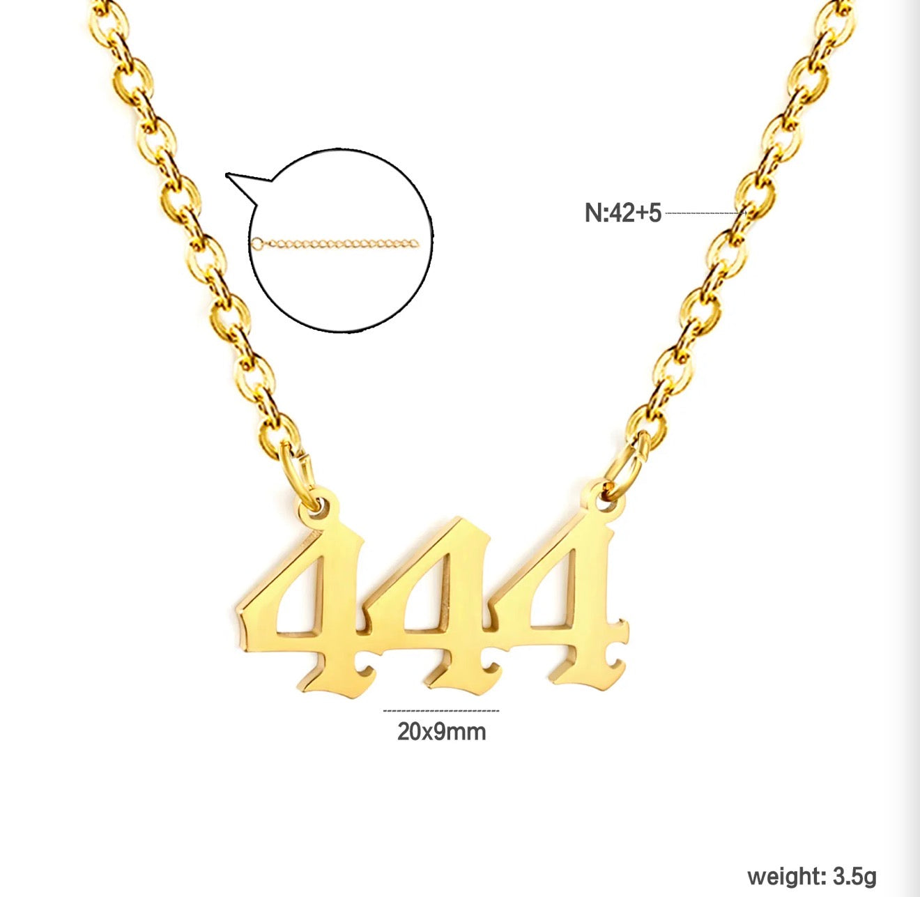 Angel Number Necklace