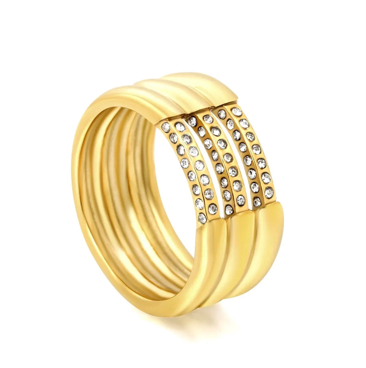 Luxe Radiance Band Ring