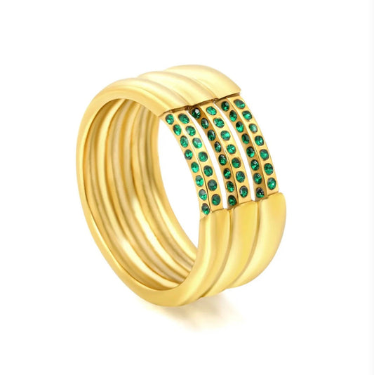 Luxe Radiance Band Ring