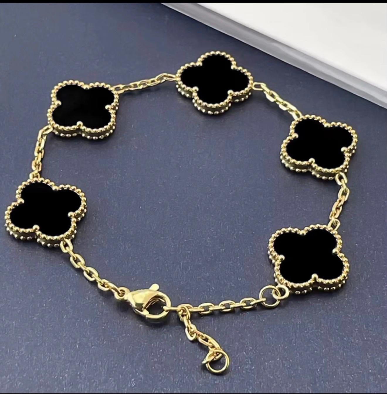 15mm Clover Chain Bracelet