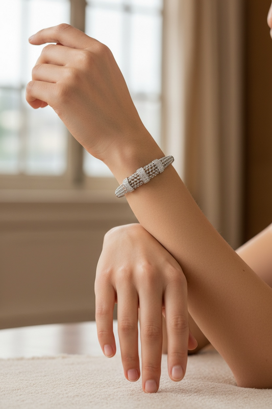 Celeste Pavé Bangle